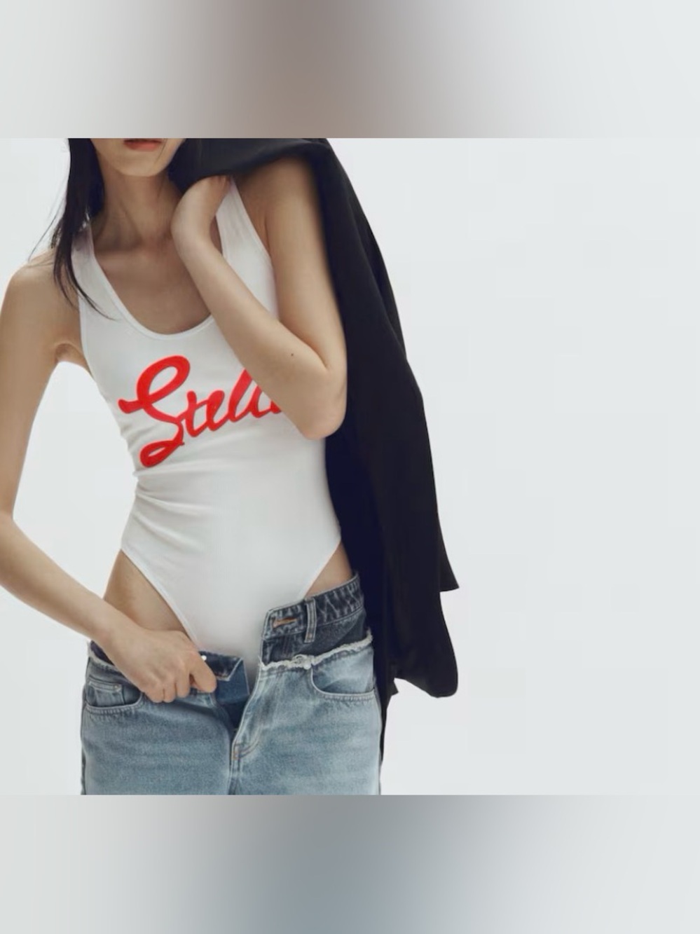 Hm Stella McCartney bodysuit with printed motif